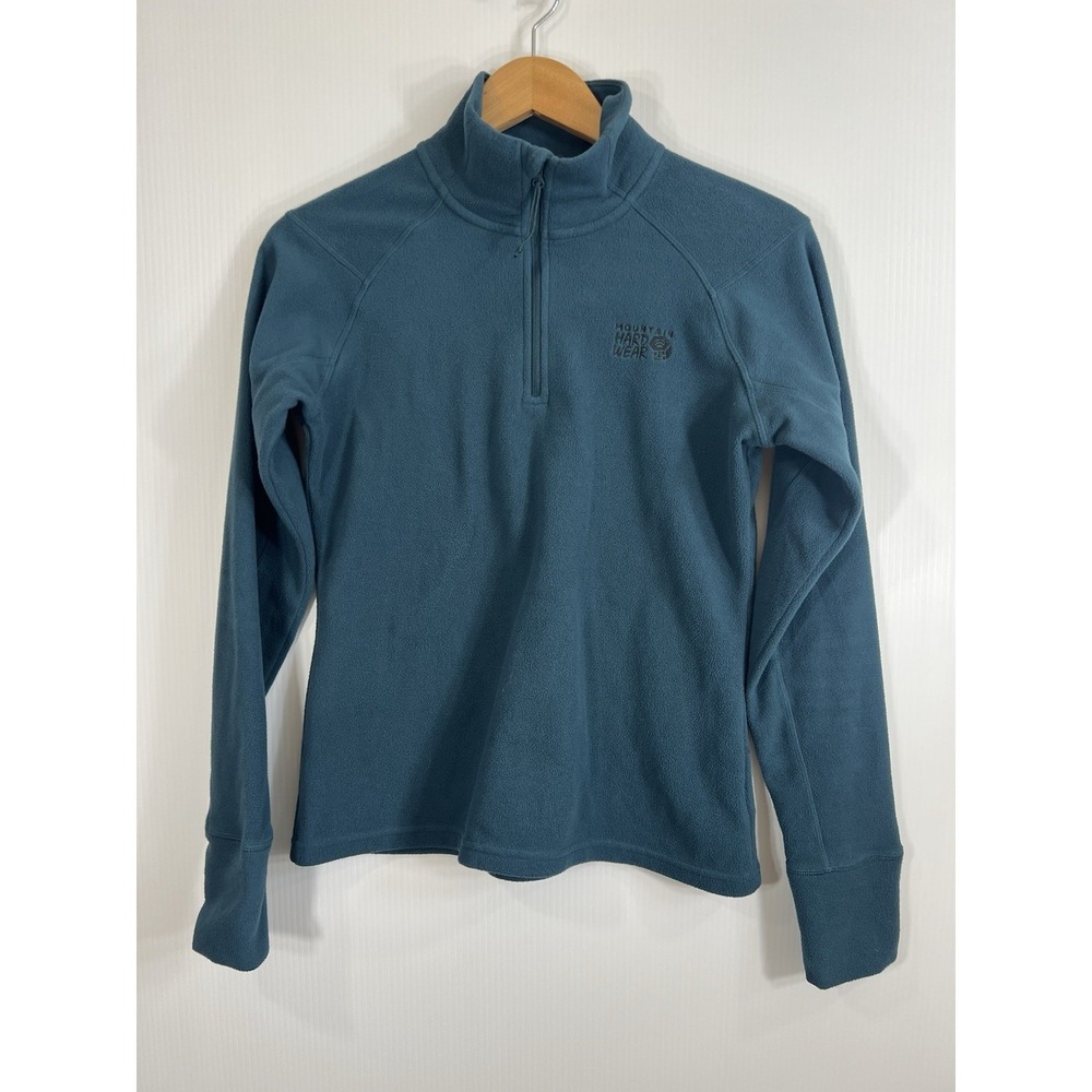 Mountain Hardwear Womens Fleece Top‎ Microchill 2.0 Quarter-Zip Pullover Size S
